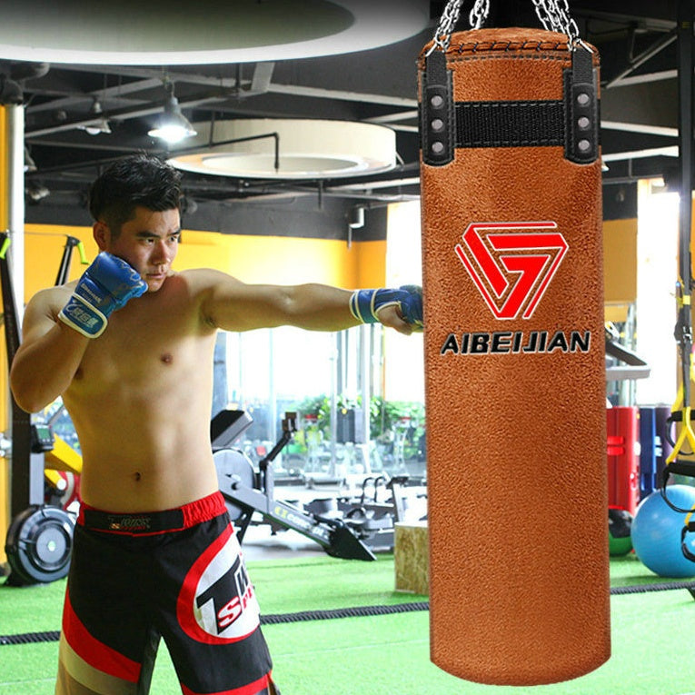Unleash Your Inner Champion with the Fur Material Hollow Hanging Boxing Bag
