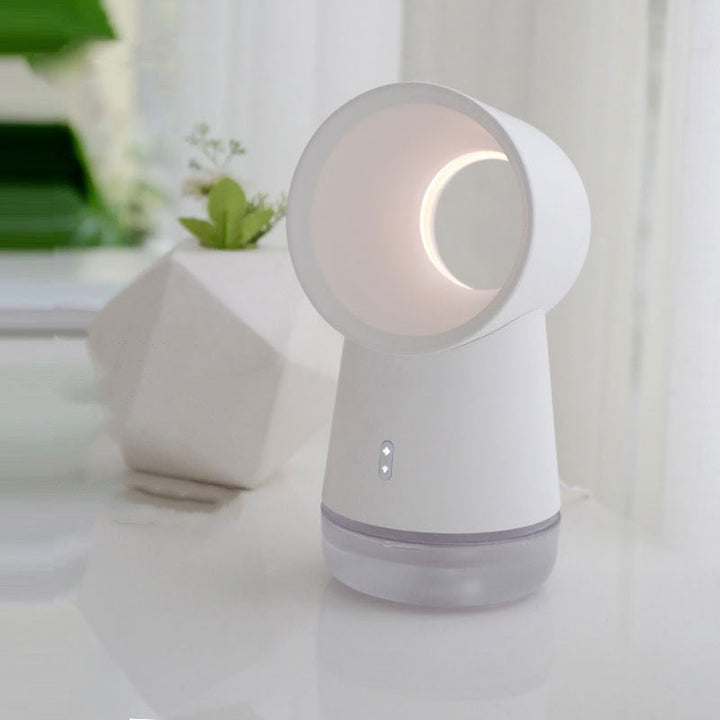 Discover the Comfort of the Desktop Humidifier New Leafless Fan Humidifier