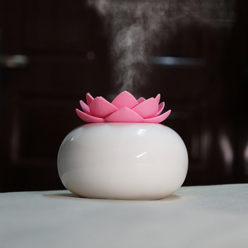 Transform Your Space with the Lotus Humidifier