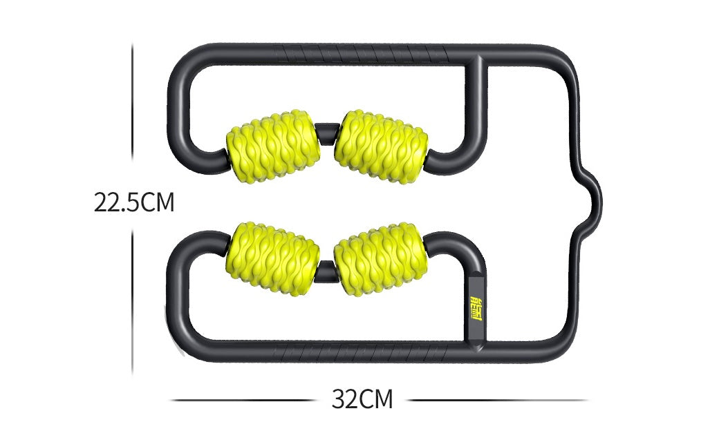 Foam shaft muscle relaxer mace stick