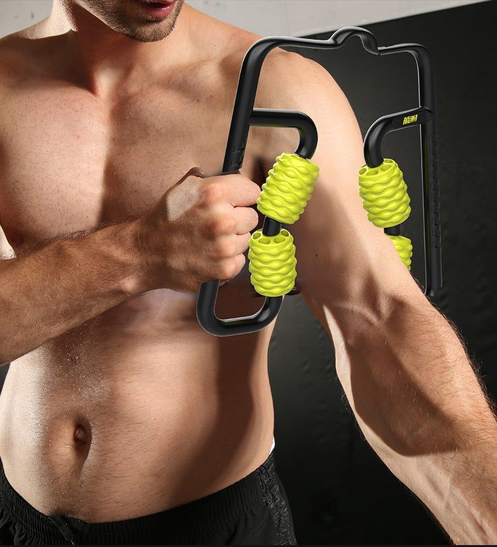 Foam shaft muscle relaxer mace stick