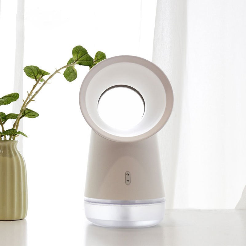 Desktop Humidifier Fan Desktop Humidifier New Leafless Fan Humidifier – Motion And Mind Co.
