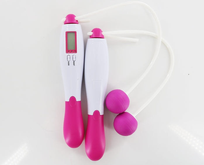 Wireless cordless wire skipping rope