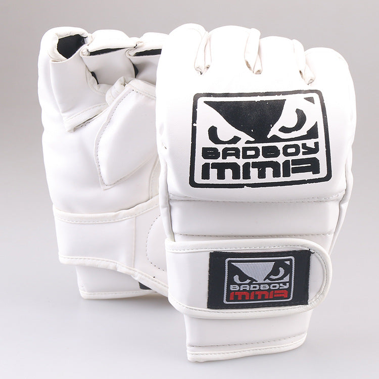 PU Half finger boxing gloves