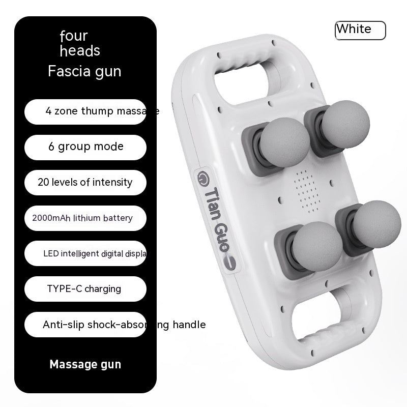 Four Head Massage Gun