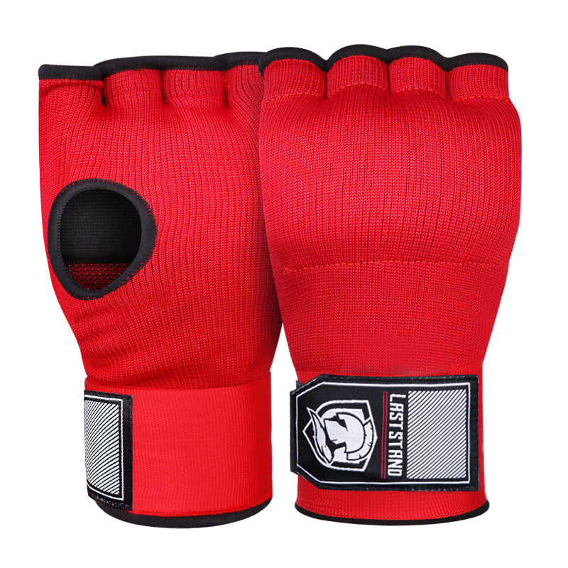Gel Half Finger Quick Boxing Bandage Hand Guard Cloth