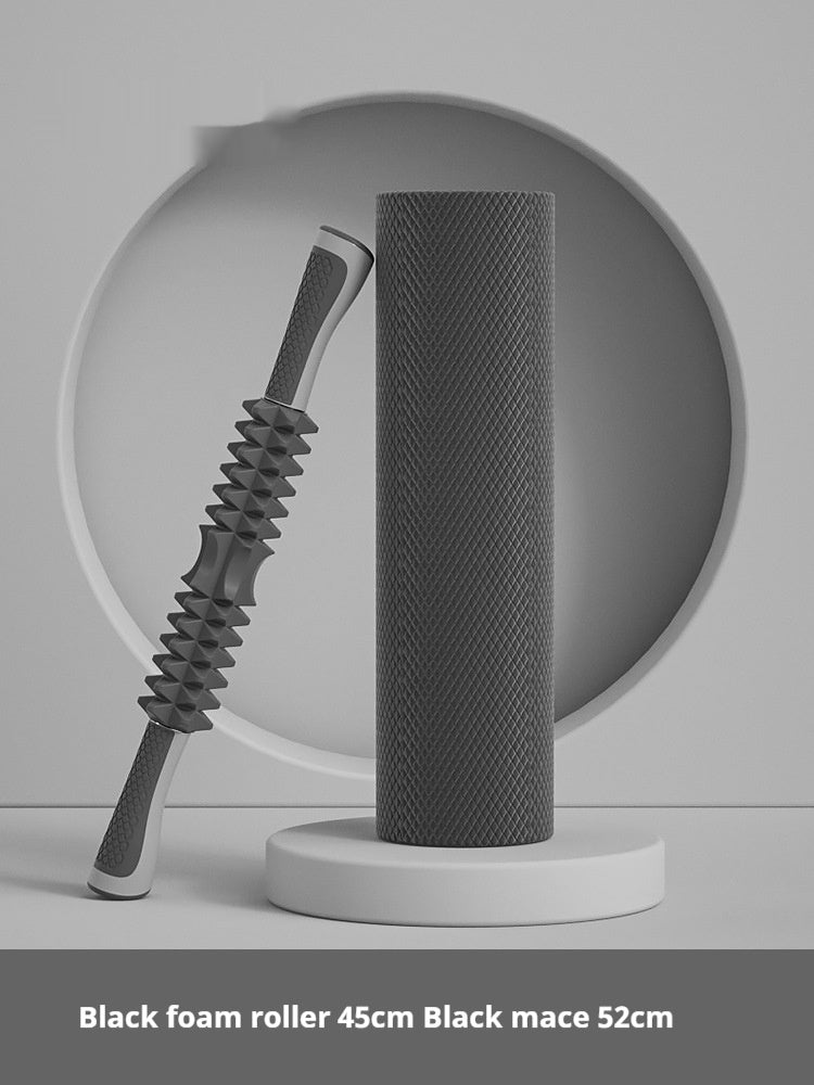 Solid Foam Roller Smooth Surface Fitness Equipment