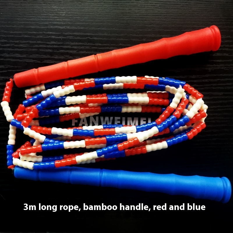 Bamboo Rope Soft Bead Skipping Rope