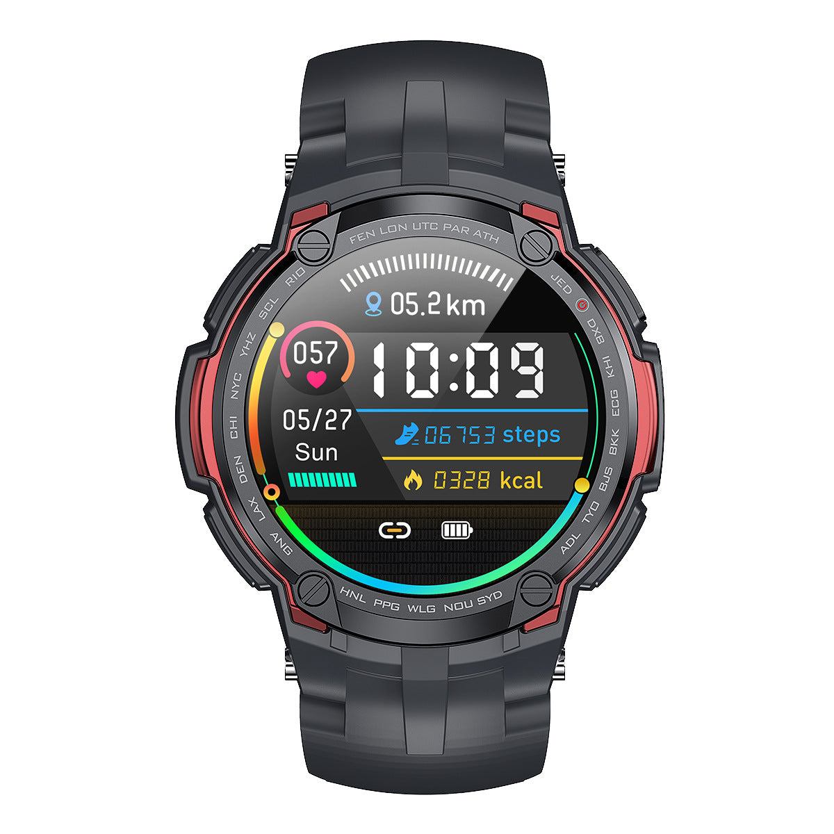 V6 Smart Sports Health Watch for Comprehensive Health Tracking